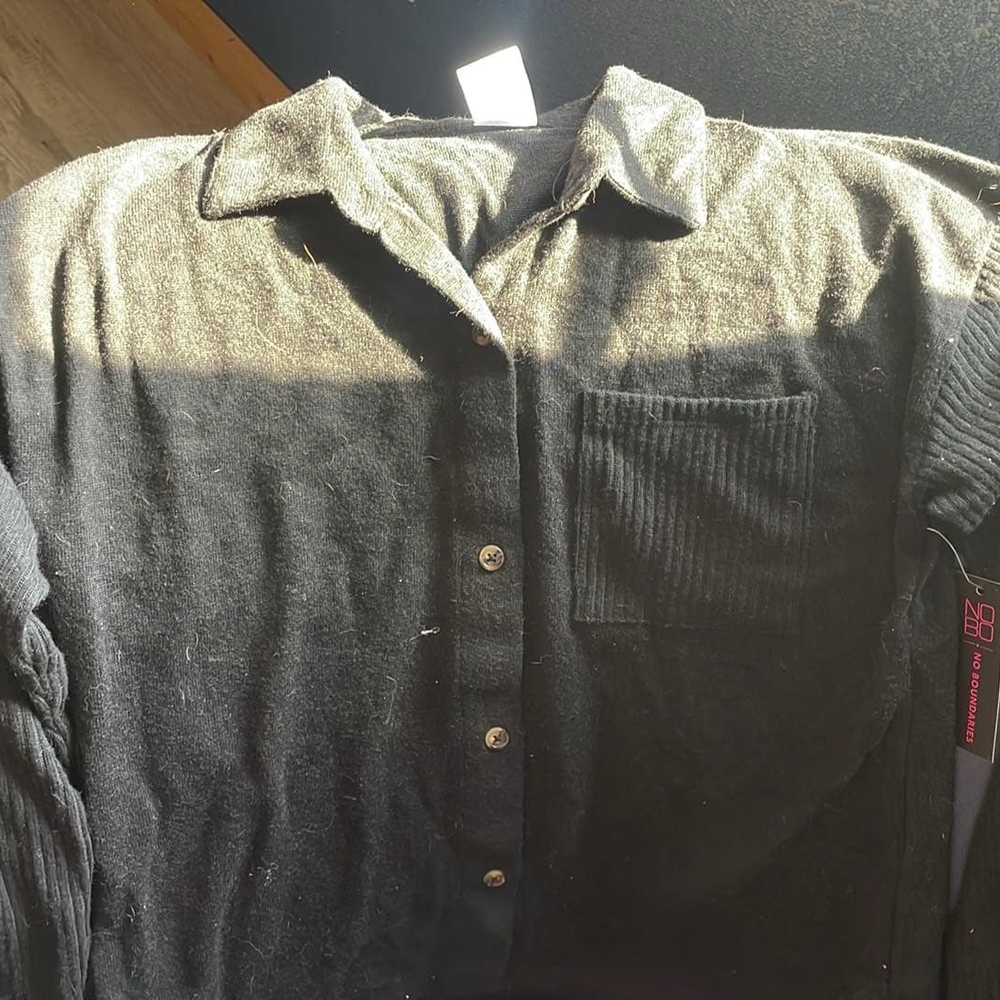 Black Button-Up Shirt